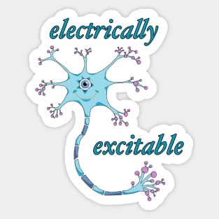 Electrically Excitable Sticker